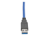 Eaton Tripp Lite Series 1ft USB 3.0 Superspeed Panel Mount Type-A Extension Cable M/F 1' - Close up