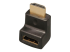 Eaton Tripp Lite Series HDMI Right Anlge Up Adapter / Coupler Compact M/F - Back