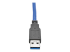 Eaton Tripp Lite Series 3ft USB 3.0 Superspeed Keystone Jack Type-A Extension Cable M/F 3' - Close up
