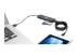 Tripp Lite 4-Port Portable Slim USB 3.0 Superspeed Hub w/ Built In Cable - Right-angle