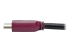 Eaton Tripp Lite Series 10ft Premium Hi-Speed HDMI Cable w Grip Connectors 4Kx2K@60Hz 10' - Close up